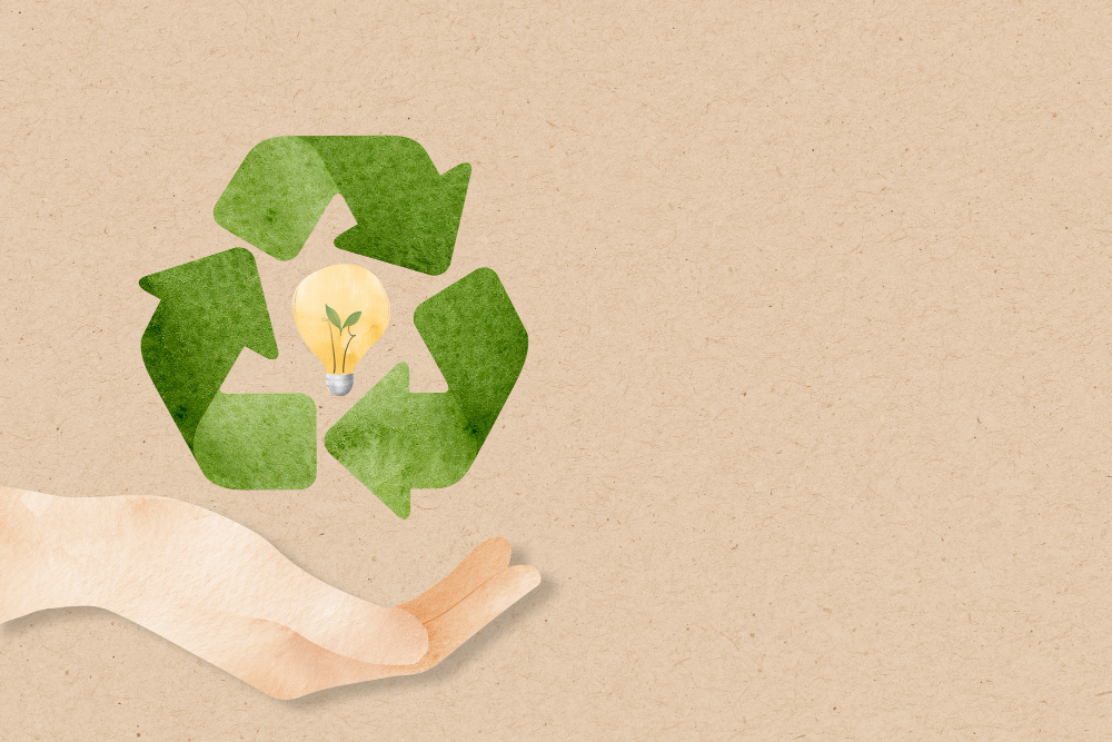 recycle-background-with-hand-support-sustainable-idea-watercolor